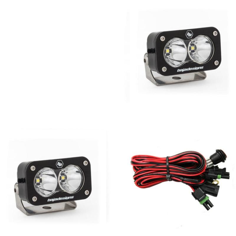 Baja Designs S2 Pro Series LED Light Pods Work/Scene Pattern - Pair-tuningsupply.com