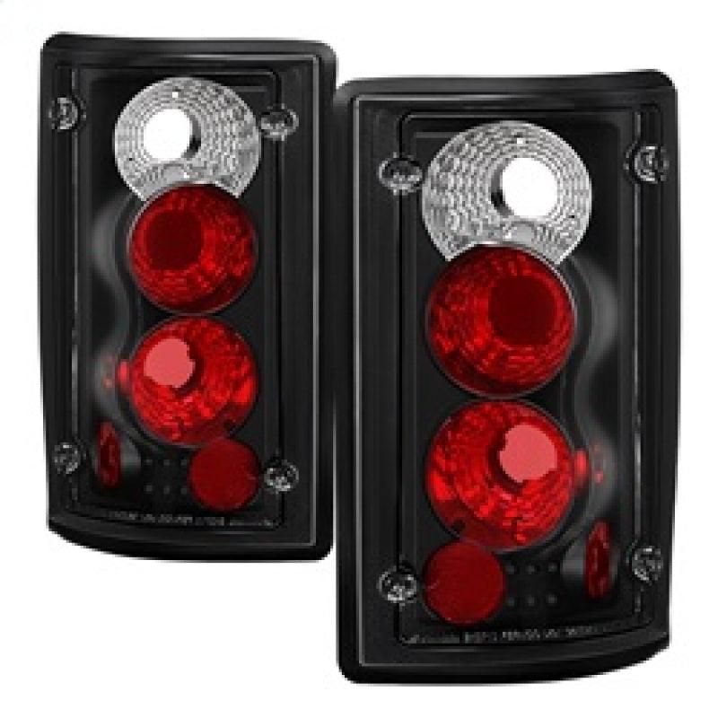 Spyder Ford Excursion 00-06/Econoline 150/250/350/450/550 95-06 Euro Tail Lights Blk ALT-YD-FEC00-BK - SMINKpower Performance Parts SPY5002914 SPYDER