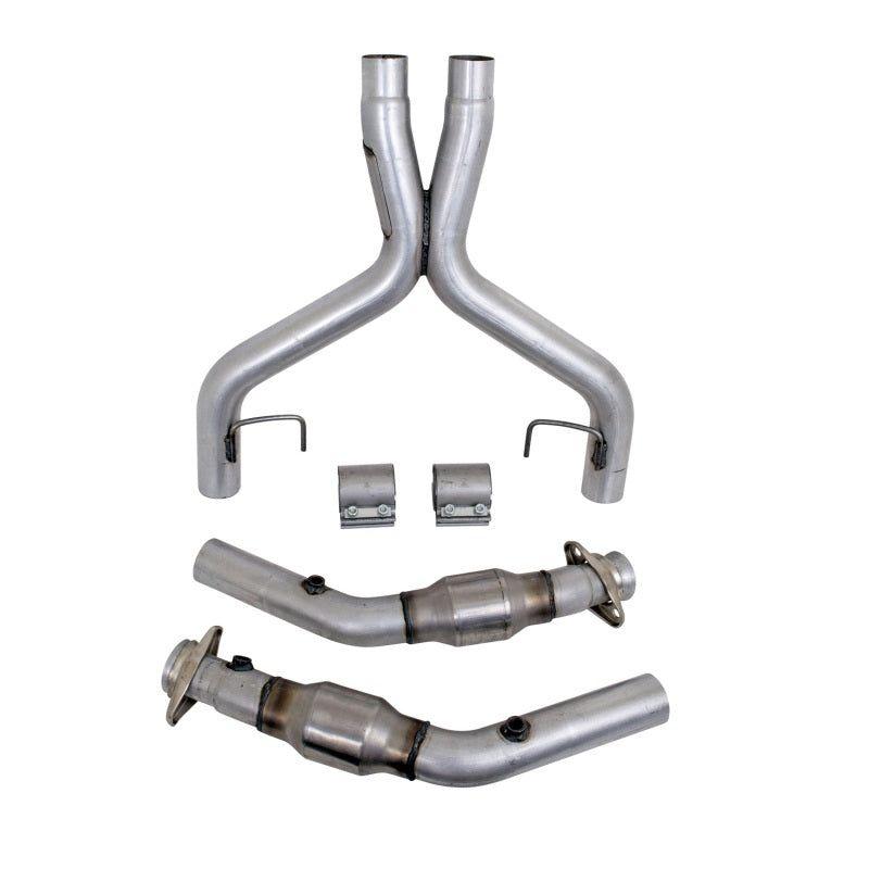 BBK 05-10 Mustang 4.6 GT High Flow X Pipe With Catalytic Converters - 2-3/4-tuningsupply.com