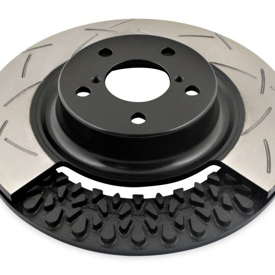 DBA Nissan Skyline (Various) Front Slotted 5000 Series 2 Piece Rotor Assembled w/ Black Hat-tuningsupply.com