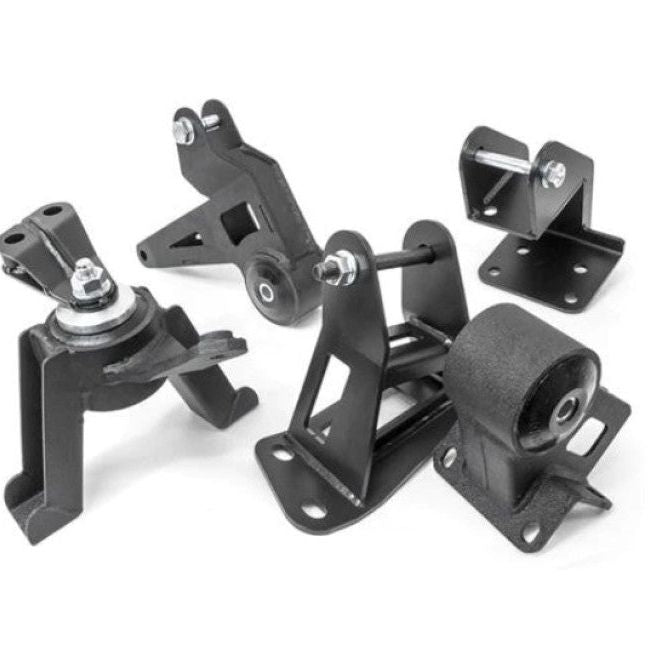 Innovative 00-05 Toyota MR2 Spyder K-Series Black Steel Mounts 75A Bushings-tuningsupply.com