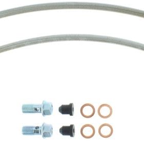 StopTech Stainless Steel Rear Brake Line Kit-Brake Line Kits-Stoptech-STO950.63506-SMINKpower Performance Parts