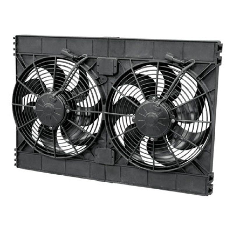 SPAL 3168 CFM 12in Dual High Performance Fan (2VA50-AP70/LL+AP72)-Fans & Shrouds-SPAL-SPL30102130-SMINKpower Performance Parts