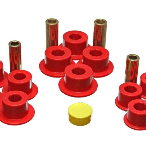 Energy Suspension Chevy Rear Leaf Spring Set - Red-tuningsupply.com