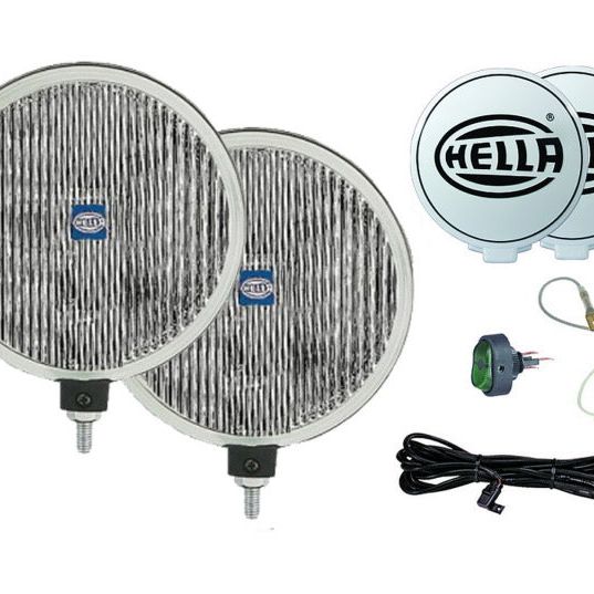 Hella 500 Series 12V H3 Fog Lamp Kit-tuningsupply.com