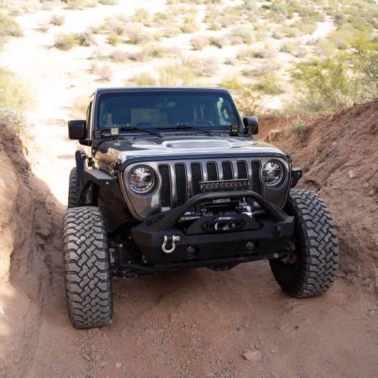 DV8 Offroad 18-22 Jeep Gladiator JT Cowl Light Bar Bracket-tuningsupply.com