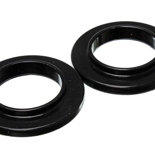 Energy Suspension Universal 2 3/4in ID 4 9/16in OD 3/4in H Black Coil Spring Isolators (2 per set)-tuningsupply.com