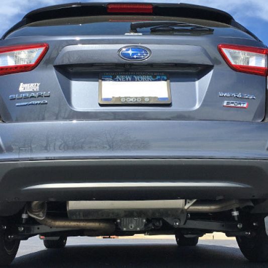 Rally Armor 17-22 Subaru Impreza Black UR Mud Flap w/ Blue Logo-Mud Flaps-Rally Armor-RALMF45-UR-BLK/BL-SMINKpower Performance Parts