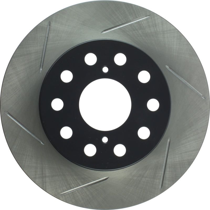 StopTech Power Slot 1/90-95 Toyota MR2 Rear Right SportStop Slotted Rotor-Brake Rotors - Slotted-Stoptech-STO126.44072SR-SMINKpower Performance Parts