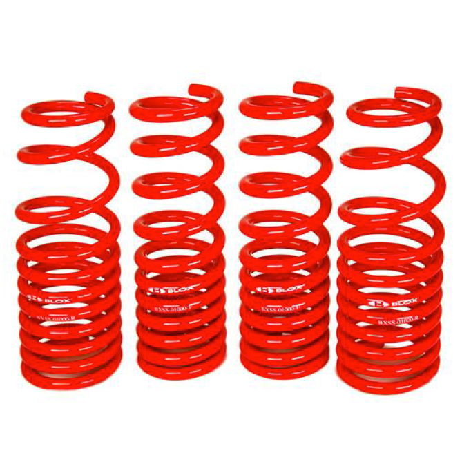 BLOX Racing Lowering Springs 16-22 Honda Civic Coupe/Sedan Base/Si (Excl. Type-R)-tuningsupply.com