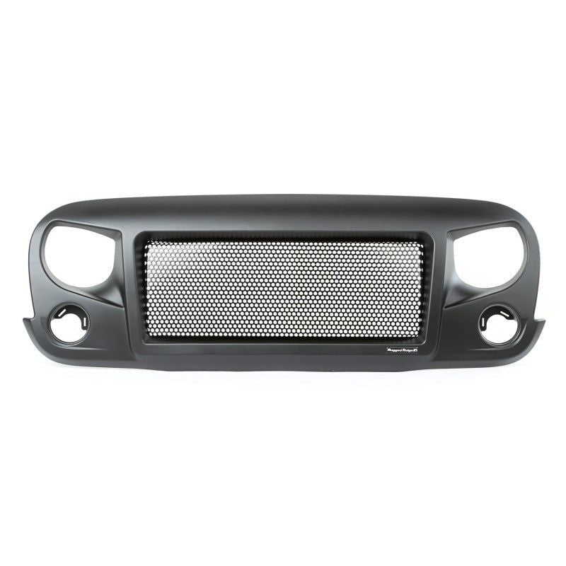 Rugged Ridge Spartan Grille 07-18 Jeep Wrangler JK - SMINKpower Performance Parts RUG12034.01 Rugged Ridge