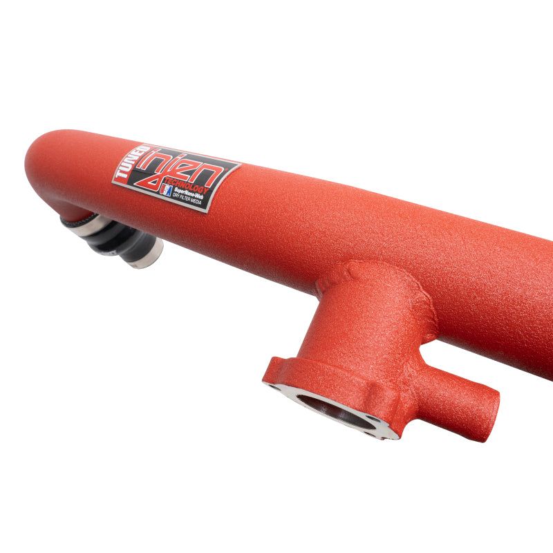 Injen 21-23 Ford Bronco 2.7L V6 (TT) EcoBoost SES Intercooler Pipes - Wrinkle Red-tuningsupply.com