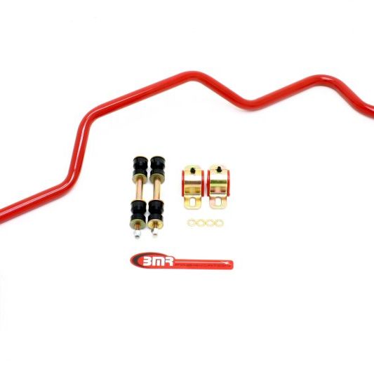 BMR 82-02 3rd Gen F-Body Rear Hollow 25mm Sway Bar Kit w/ Bushings - Red-tuningsupply.com