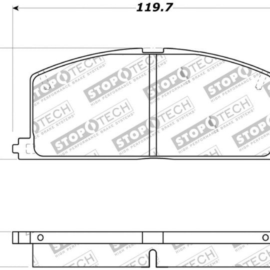 StopTech Performance Brake Pads-Brake Pads - Performance-Stoptech-STO309.02420-SMINKpower Performance Parts