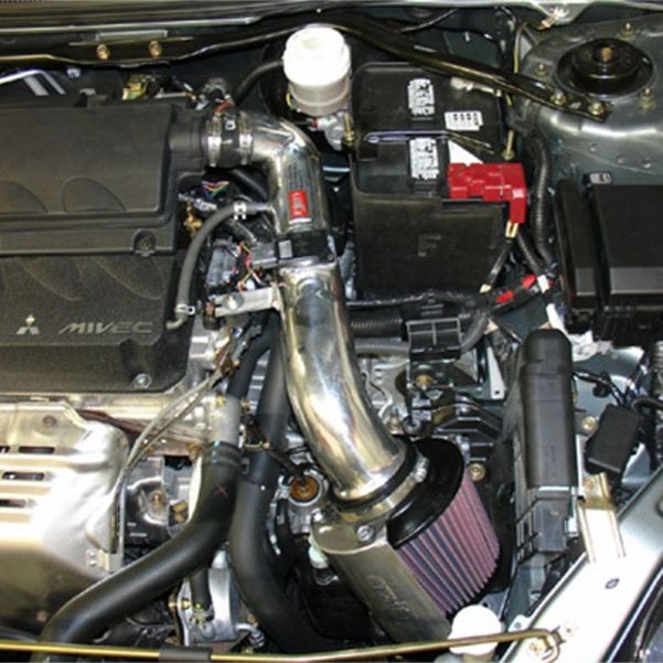 Injen 06-09 Eclipse 2.4L 4 Cyl. (Automatic) Polished Short Ram Intake-tuningsupply.com