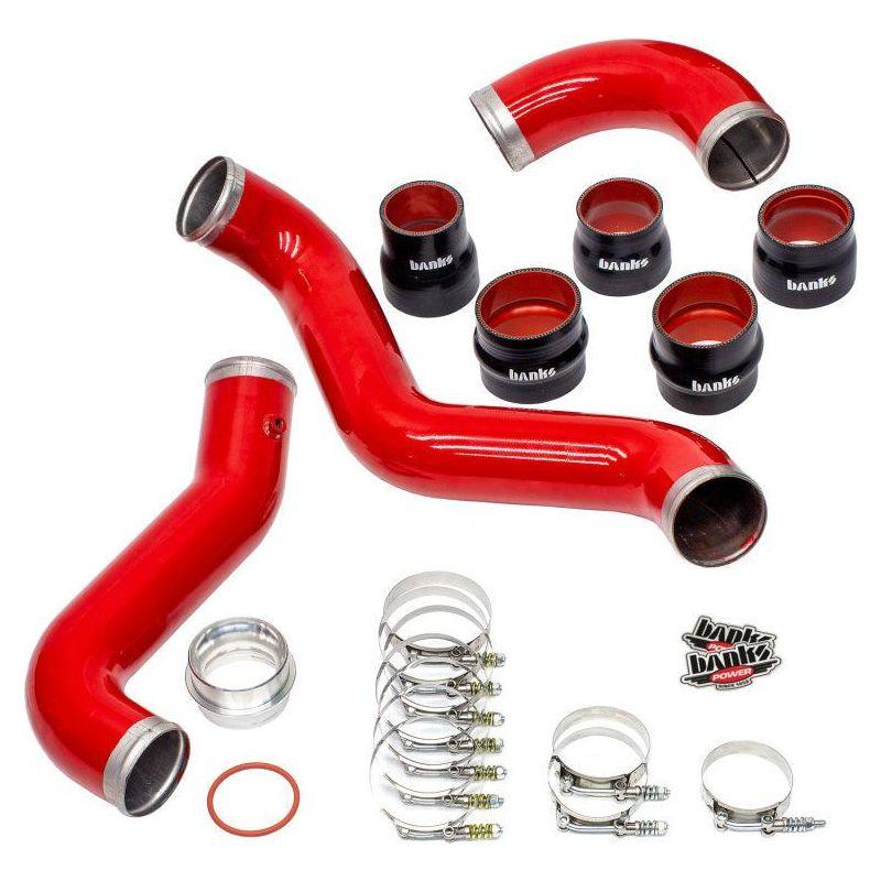 Banks Power 17-19 Chevy/GMC 2500HD/3500HD Diesel 6.6L Boost Tube Upgrade Kit - Red-tuningsupply.com