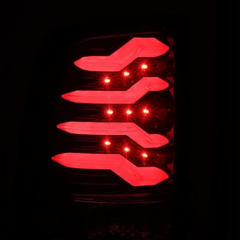 AlphaRex 09-18 Dodge Ram 1500 PRO-Series LED Tail Lights Jet Black-tuningsupply.com