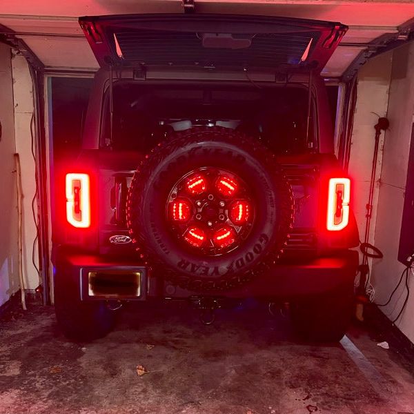 Oracle LED Illuminated Wheel Ring 3rd Brake Light - Red - SMINKpower Performance Parts ORL4211-003 ORACLE Lighting