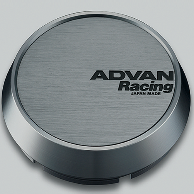 Advan 73mm Middle Centercap - Hyper Black-tuningsupply.com