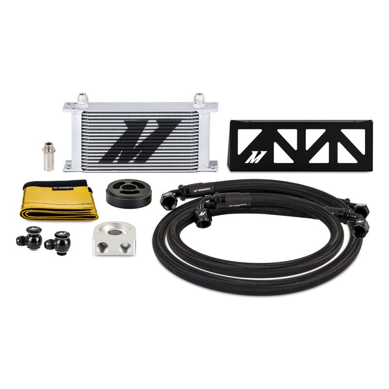 Mishimoto 2022+ Subaru BRZ/Toyota GR86 Oil Cooler Kit - Silver - SMINKpower Performance Parts MISMMOC-BRZ-22NTSL Mishimoto