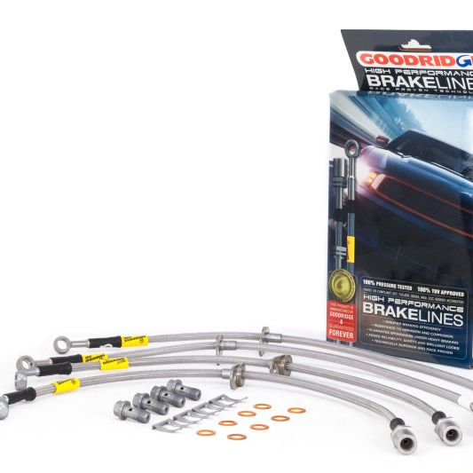 Goodridge 09-13 Subaru Forester (All Models) SS Brake Line Kit-tuningsupply.com