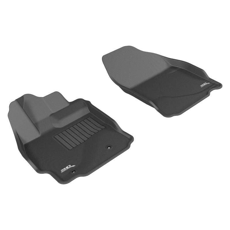 3D MAXpider 2014-2016 Scion TC Kagu 1st Row Floormat - Black-tuningsupply.com