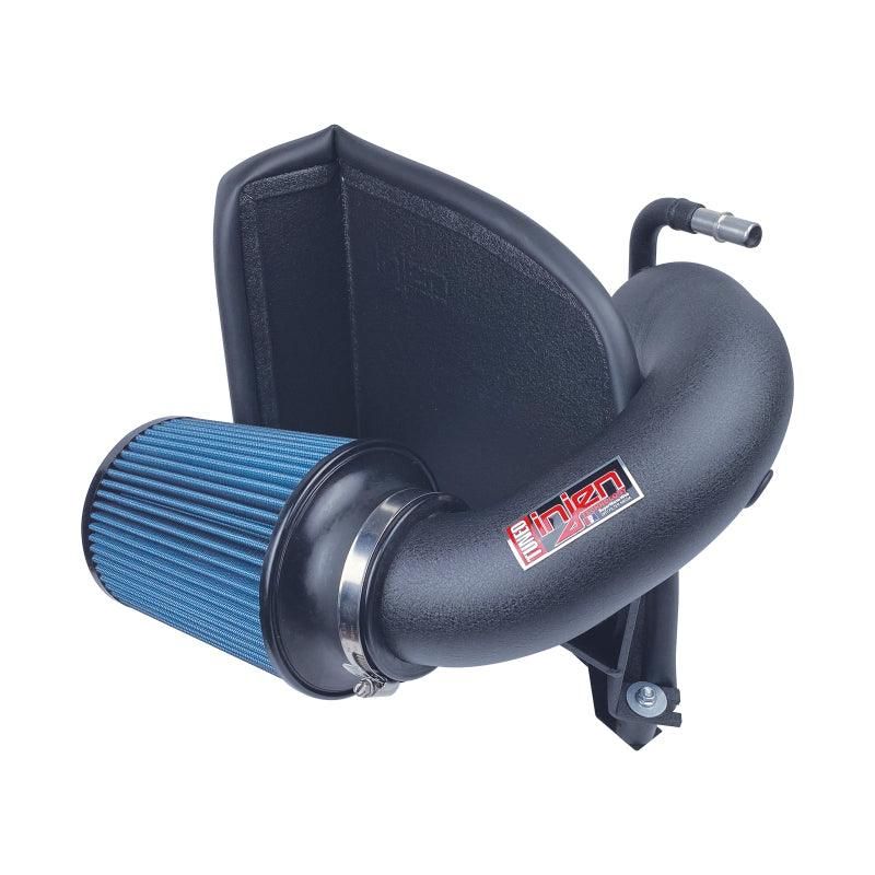 Injen 19-20 Ford Ranger L4 2.3L Turbo Wrinkle Black PF Cold Air Intake-tuningsupply.com