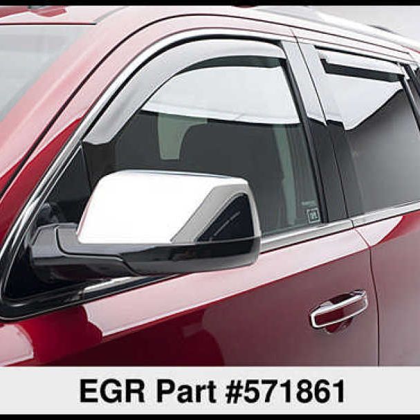 EGR 15+ Chevy Tahoe/GMC Yukon In-Channel Window Visors - Set of 4 (571861)-tuningsupply.com