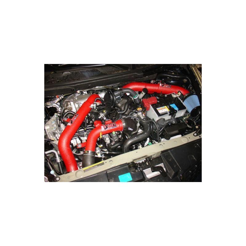 Injen 11-14 Nissan Juke 1.6L Nismo Turbo Upper Intercooler Piping Kit - Wrinkle Red-tuningsupply.com