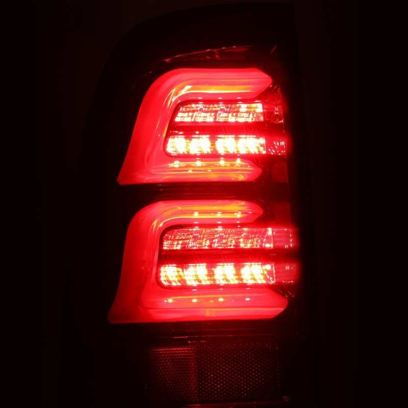 AlphaRex 97-03 Ford F-150 (Excl 4 Door SuperCrew Cab) PRO-Series LED Tail Lights Jet Black-tuningsupply.com