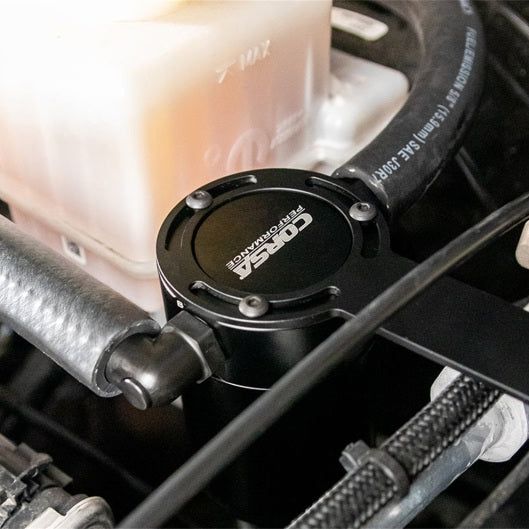 Corsa 2018-2024 Jeep Wrangler JL & JLU / Gladiator JT (3.6L) Oil Catch Can-tuningsupply.com