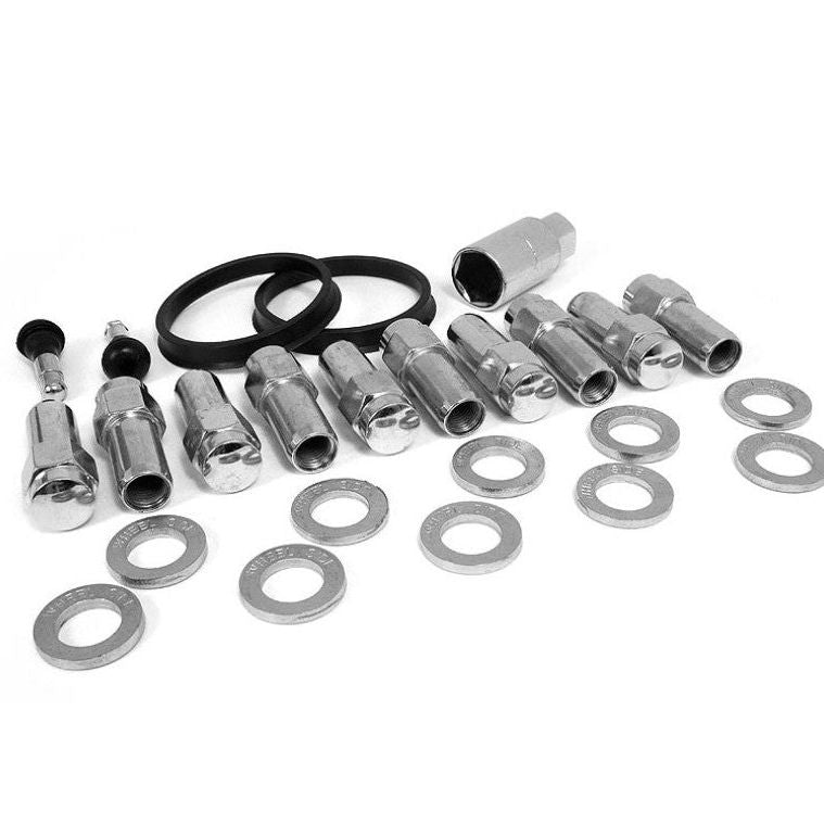 Race Star 14mm x 1.5 Open End 1.38in Shank w/ .875in Head  15+ Mustang Deluxe Lug Kit - 10 PK-tuningsupply.com