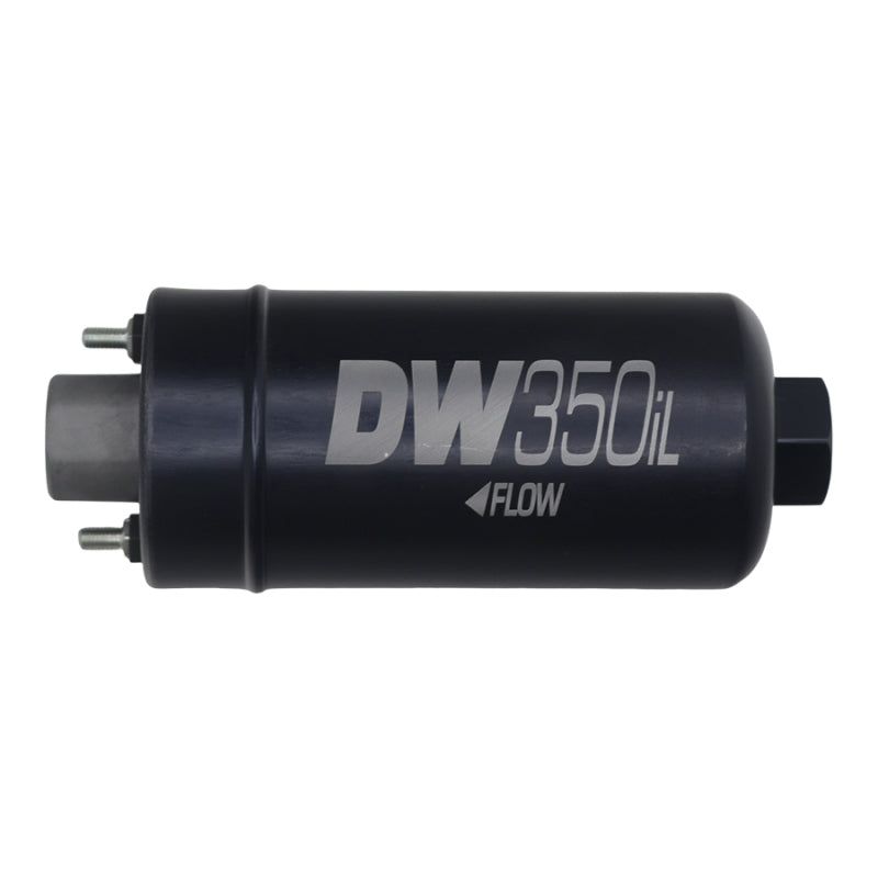 DeatschWerks 350 LPH DW350iL In-Line External Fuel Pump (No Bracket)-tuningsupply.com