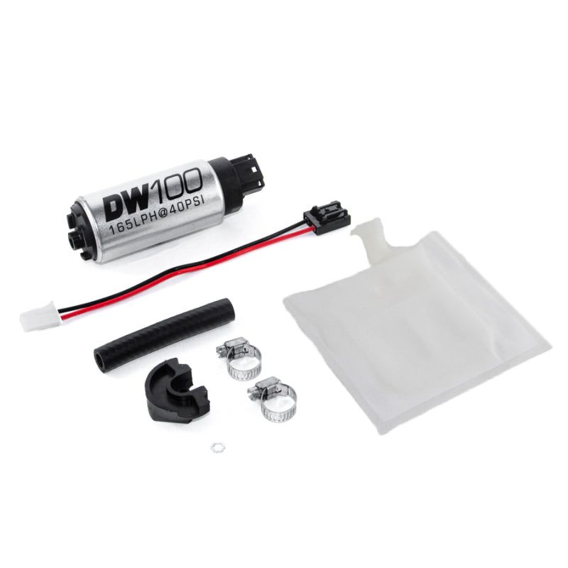 DeatschWerks 165 LPH In-Tank Fuel Pump w/ 90-07 Subaru Legacy, 93-07 Impreza Install Kit-tuningsupply.com