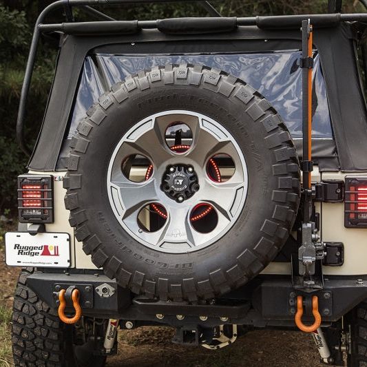 Rugged Ridge 3rd Brake Light LED Ring-Light Bars & Cubes-Rugged Ridge-RUG11585.04-SMINKpower Performance Parts