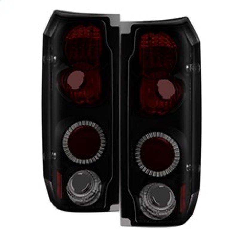 Spyder Ford F150 87-96/Ford Bronco 88-96 Euro Style Tail Lights Black Smoke ALT-YD-FF15089-BSM-Tail Lights-SPYDER-SPY5078155-SMINKpower Performance Parts