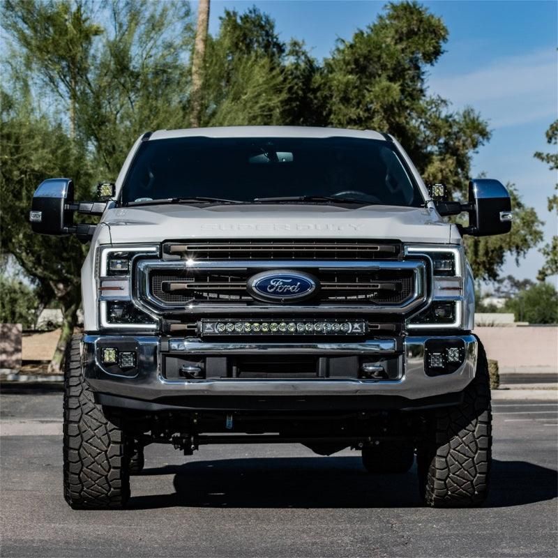 Rigid Industries 2020+ Ford Super Duty Dual Fog Mount - SMINKpower Performance Parts RIG46733 Rigid Industries