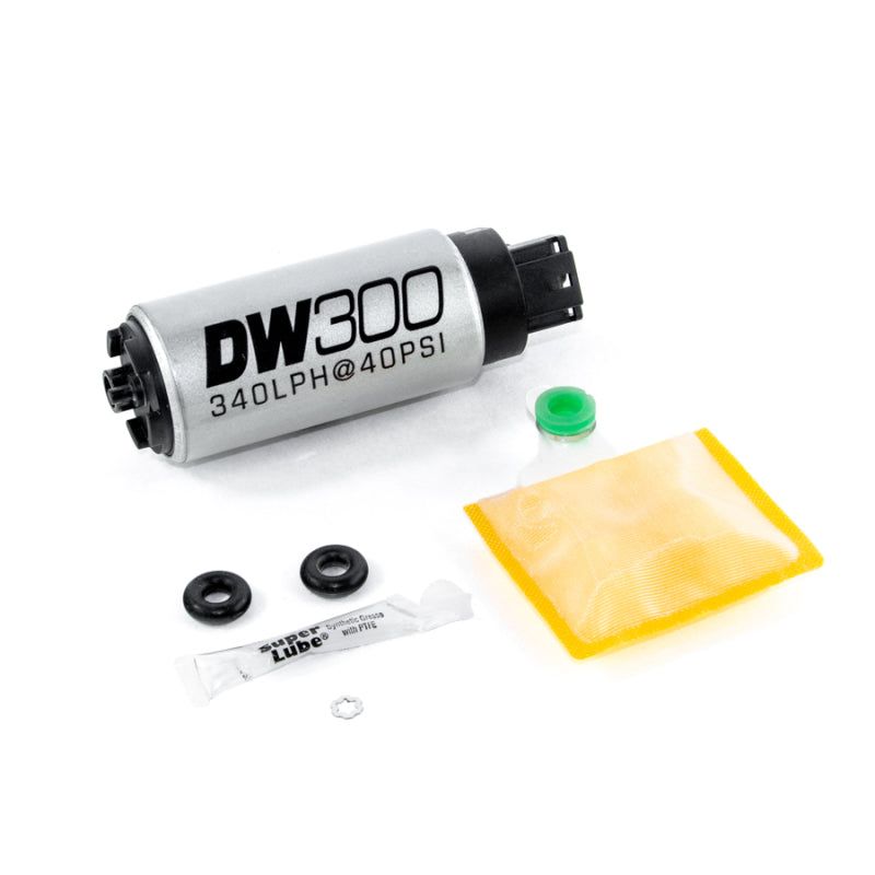 DeatschWerks 340 LPH In-Tank Fuel Pump w/ 03-06 Evo 8/9 / 95-98 Eclipse Turbo AWD Set Up Kit-tuningsupply.com