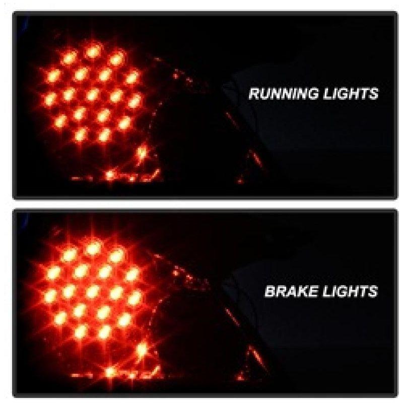 Spyder Nissan 350Z 03-05 LED Tail Lights Smoke ALT-YD-N350Z02-LED-SM - SMINKpower Performance Parts SPY5022530 SPYDER