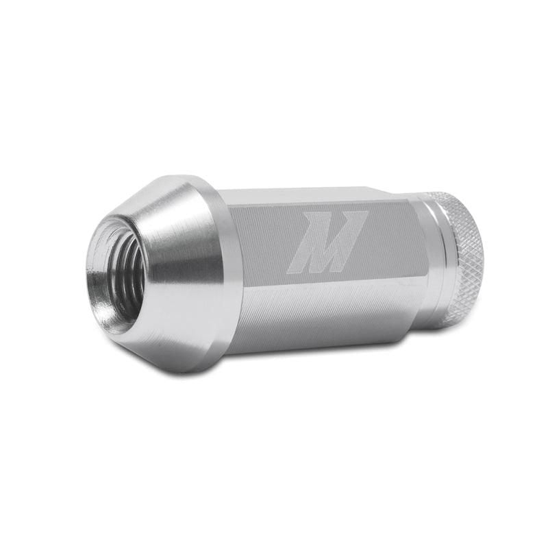 Mishimoto Aluminum Locking Lug Nuts M12x1.5 20pc Set Silver - SMINKpower Performance Parts MISMMLG-15-20LSL Mishimoto