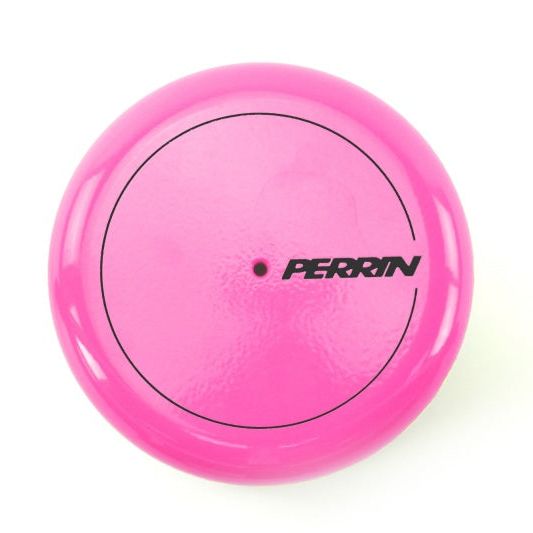 Perrin 2015+ Subaru WRX/STI Oil Filter Cover - Hyper Pink - SMINKpower Performance Parts PERPSP-ENG-716HP Perrin Performance