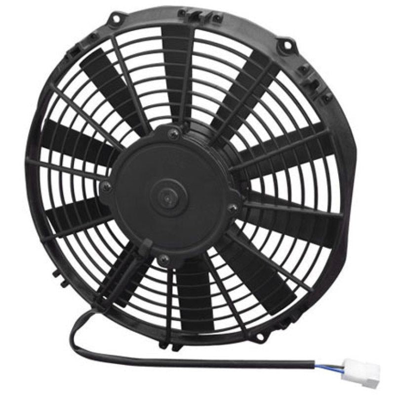 SPAL 962 CFM 11in Medium Profile Fan - Pull (VA09-AP50/C-27A)-Fans & Shrouds-SPAL-SPL30101500-SMINKpower Performance Parts