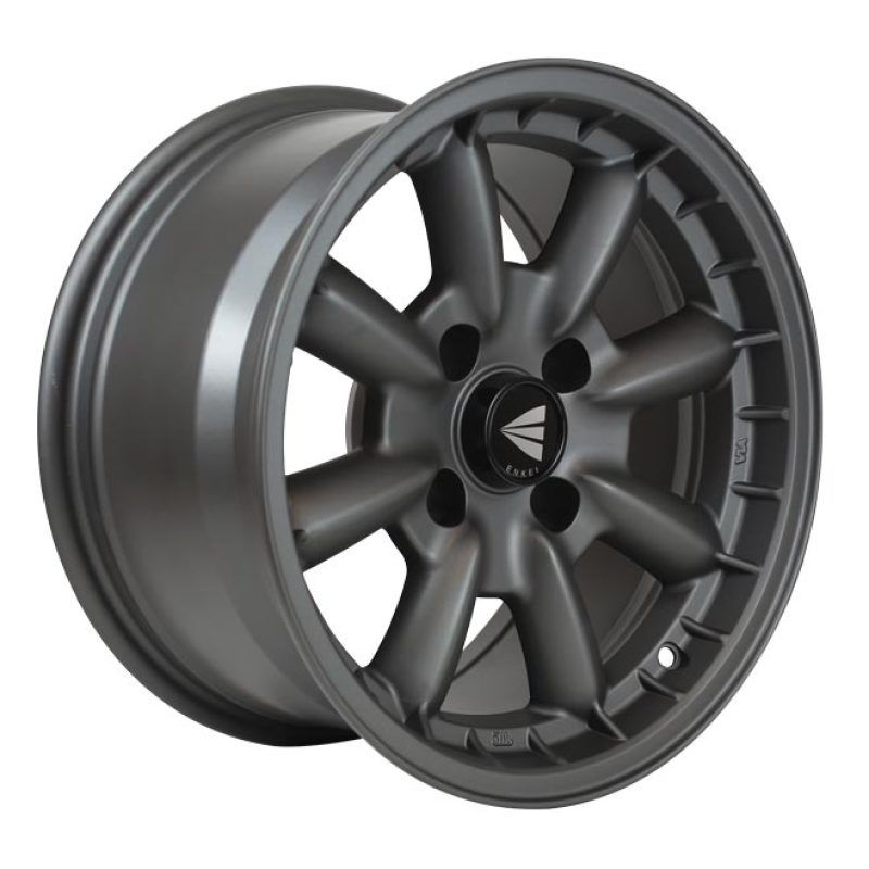 Enkei Compe 15x5.5 17mm Offset 4x130 Bolt Pattern 87mm Bore Dia Matte Gunmetal Wheel-tuningsupply.com