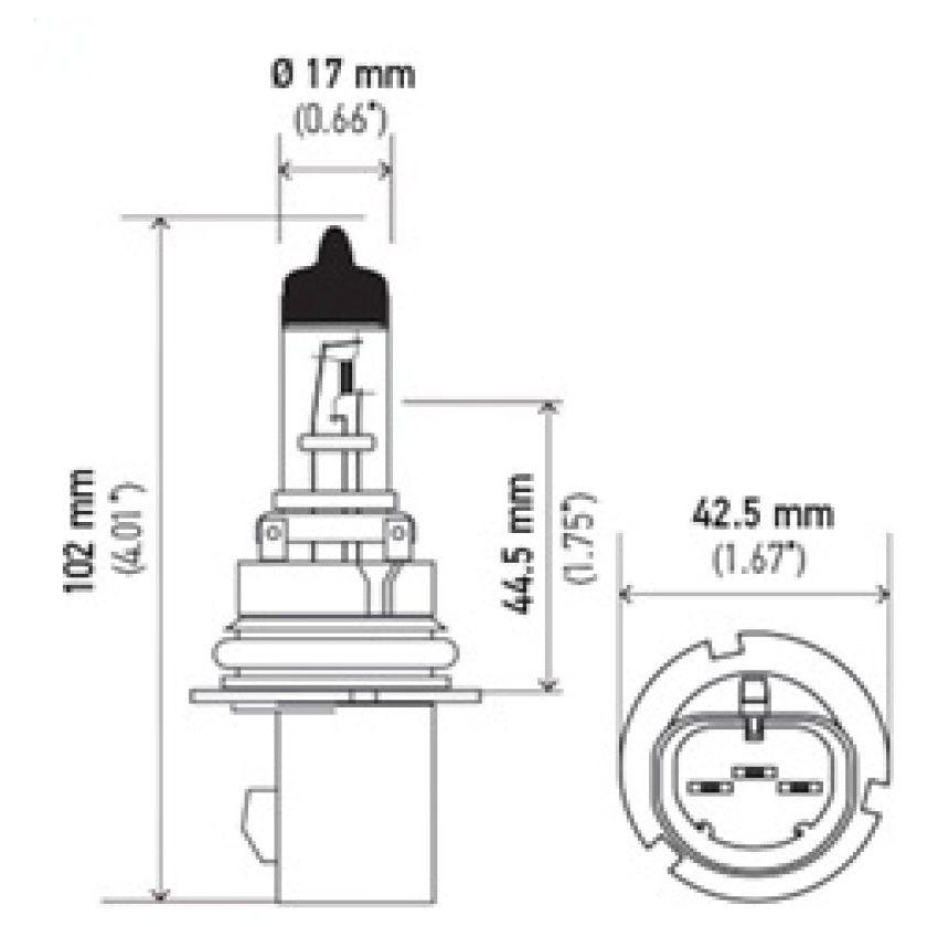 Hella Bulb 9007 12V 65/55W Xen Wht Xb (2)-tuningsupply.com