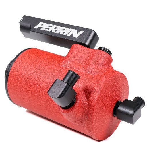 Perrin 22-23 Subaru WRX Air Oil Separator - Red-tuningsupply.com