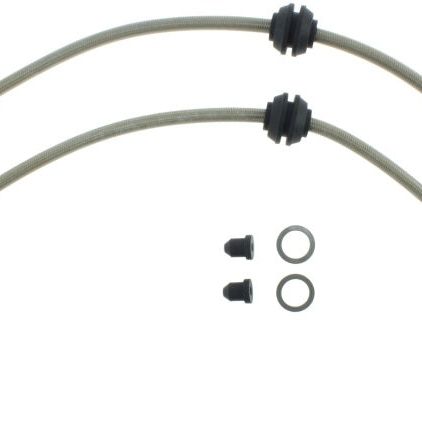 StopTech 09 Audi A4 Sedan / 08-10 A5-S5 Front Stainless Steel Brake Line Kit-Brake Line Kits-Stoptech-STO950.33016-SMINKpower Performance Parts