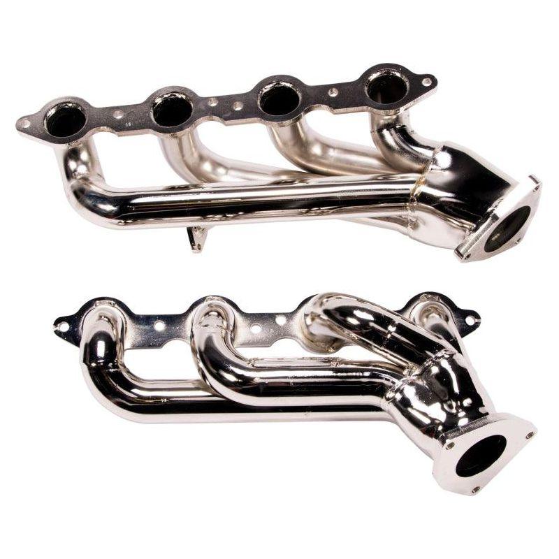 BBK 99-04 GM Truck SUV 6.0 Shorty Tuned Length Exhaust Headers - 1-3/4 Titanium Ceramic-tuningsupply.com