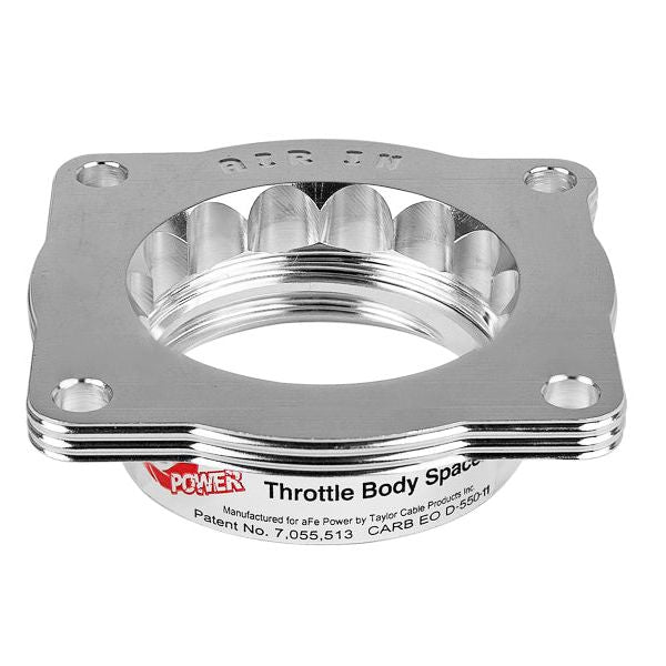 aFe Silver Bullet Throttle Body Spacers TBS BMW 325i (E46) 01-06 L6-2.5L-tuningsupply.com