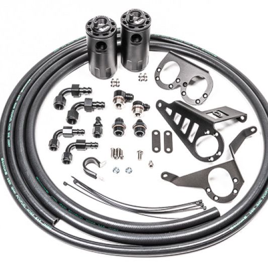 Dual Catch Can Kit, MK4 Supra, Fluid Lock / 1994-2002 Toyota Supra (all versions)-tuningsupply.com