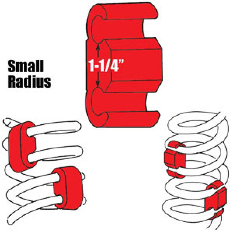 SPC Performance COIL SPRG STABILIZER (4)-Spring Insulators-SPC Performance-SPC24740-SMINKpower Performance Parts